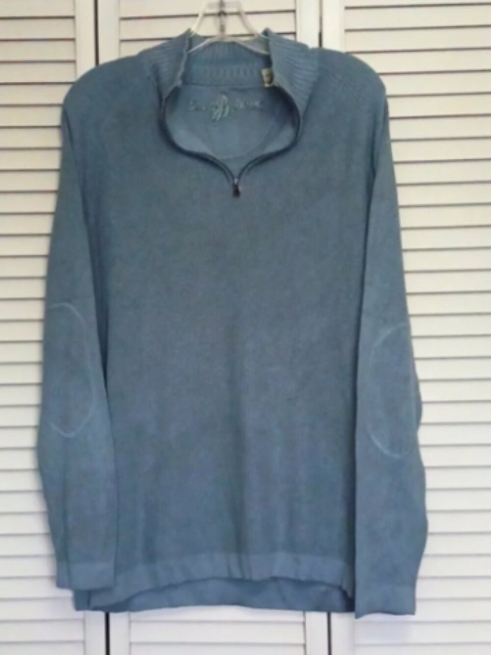 Tommy Bahama Preppy Silk Blend Quarter Zip Sweater